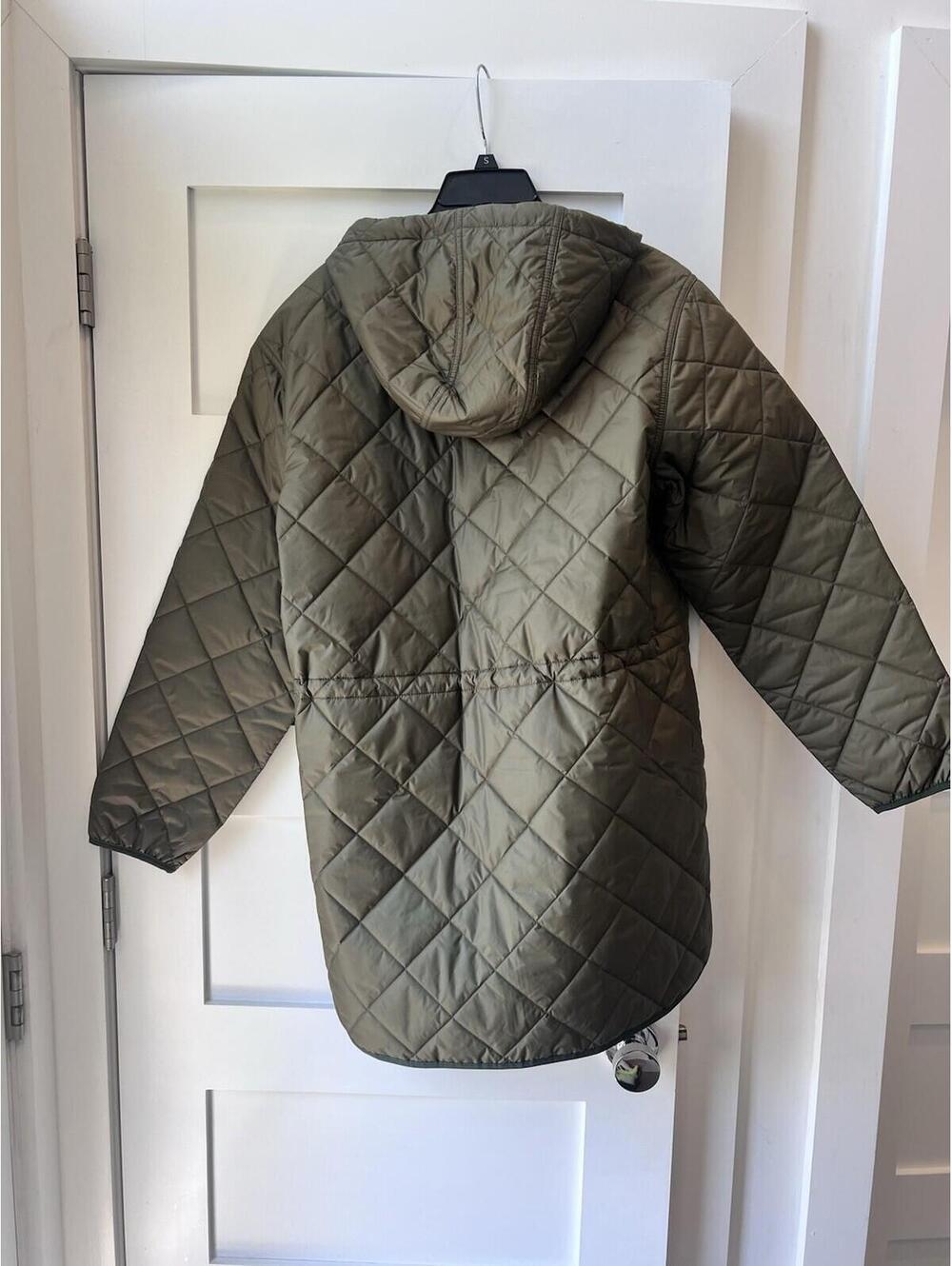 $279 Patagonia Women's Diamond Quilted Parka Size XL Basin Green - Picture 4 of 11